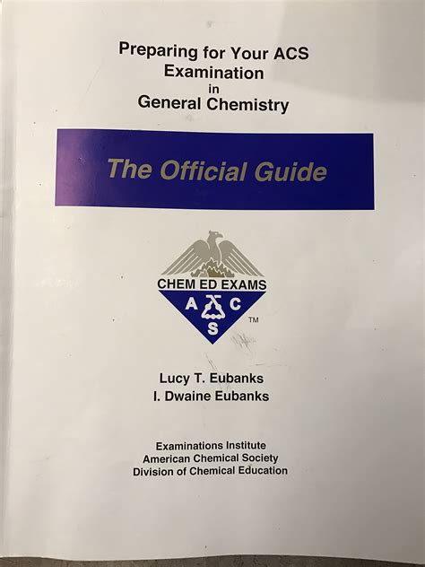 Acs General Chemistry Study Guide Ebook Book Pdf Free Download