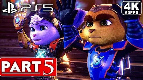 RATCHET AND CLANK RIFT APART PS5 Gameplay Walkthrough Part 5 4K 60FPS