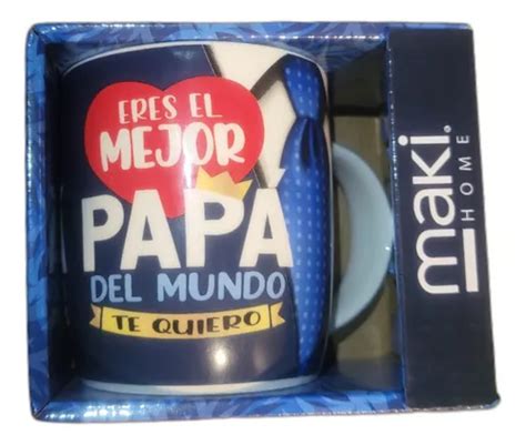 Taza Día Del Padre Eres El Mejor Papa Del Mundo en venta en Atizapán De