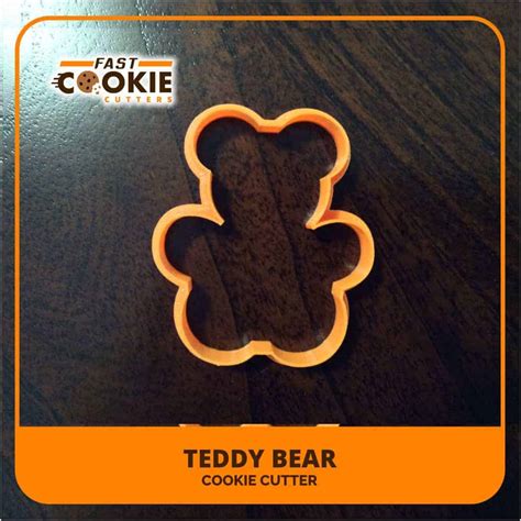 Teddy Bear Cookie Cutter - Fast Cookie Cutters