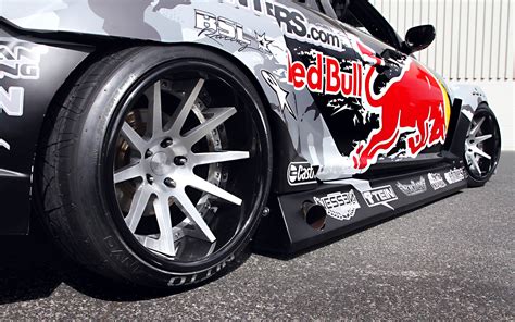 Download Wallpapers Mazda Rx 8 Drift Cars Red Bull Racing Spoiler