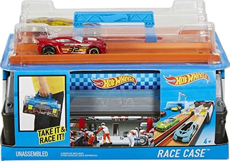 Explore The Thrill Of Hot Wheels With An Epic Race Case Track Set