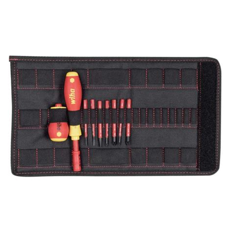 Wiha SoftFinish Electric SlimVario Screwdriver Set 10 Piece