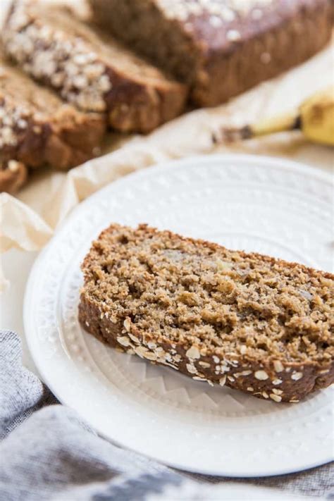 Flourless Oatmeal Banana Bread Gluten Free The Roasted Root