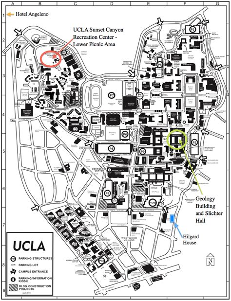 Ucla Campus Map Pdf - United States Map