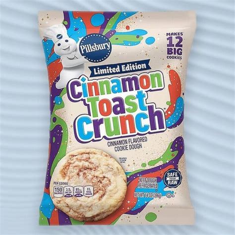 Pillsbury Has A New Cinnamon Toast Crunch Cookie Dough That You Can Eat Raw