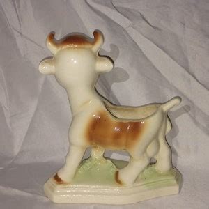 1950s Ceramic Milky The Cow Planter Ruth Rempel Diamond Etsy