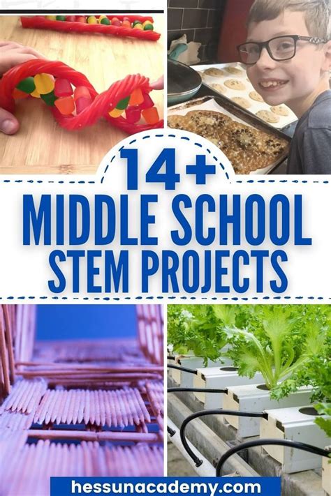 14 Stem Projects For Middle School Kids Stem Activities Middle