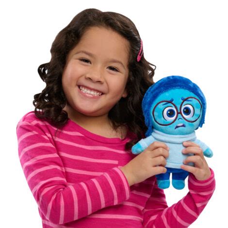 Disney and Pixar Inside Out 2 Talk-It-Out Sadness Small Talking Plush ...