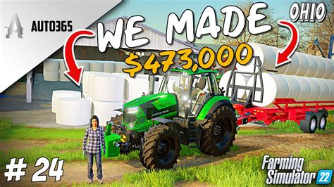 Giant Bail Sale Ohio Richlands Farming Simulator Ep Youtube