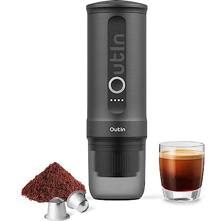 Outin Nano Portable Electric Espresso Machine With 3 4 Min Self Heating