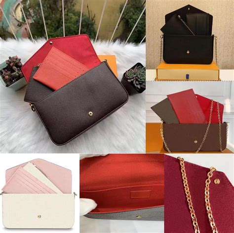 Luxury Designer Leather Crossbody Messenger Bag High Quality Pochette