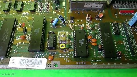 Commodore C C Inside Motherboard C Youtube