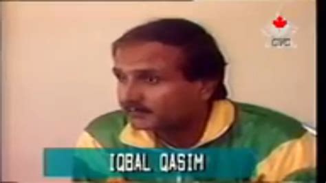 Iqbal Qasim Praises Imran Khan During Bengaluru Test Victory Vs India