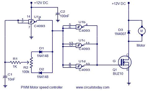 Pwm Motor Speed Controller