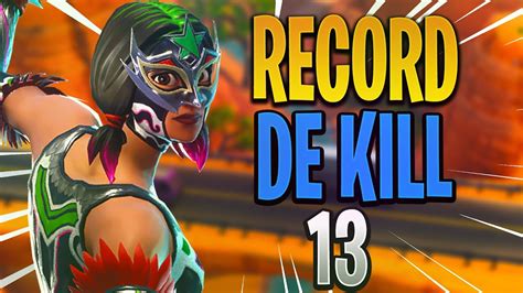 FORTNITE RECORD DE KILL SOLO SQUAD YouTube