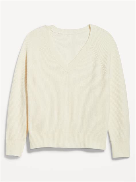 Sosoft Loose V Neck Sweater For Women Old Navy