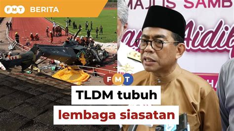 Nahas Helikopter Tldm Tubuh Lembaga Siasatan Youtube