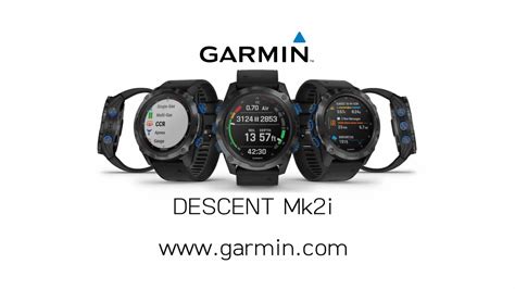 Equipment Review New Garmin Descent Mk2i Dive Computer Watch Video