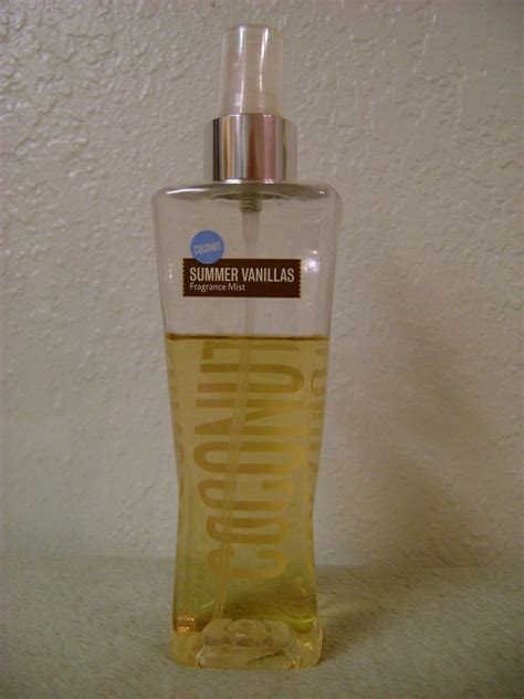 Bath Body Works Summer Vanillas Coconut Vanilla Fragrance Mist This