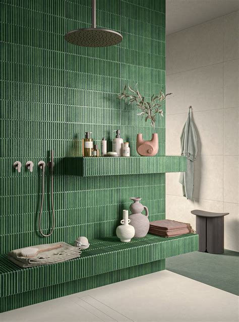 Osaka Kit Kat Green Gloss Porcelain Terzetto Stone Tiles Porcelain