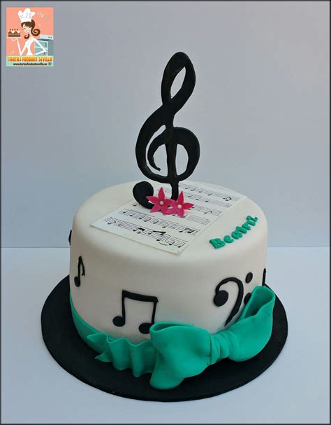 Tarta musical clave de sol Tartas musicales Tortas temáticas