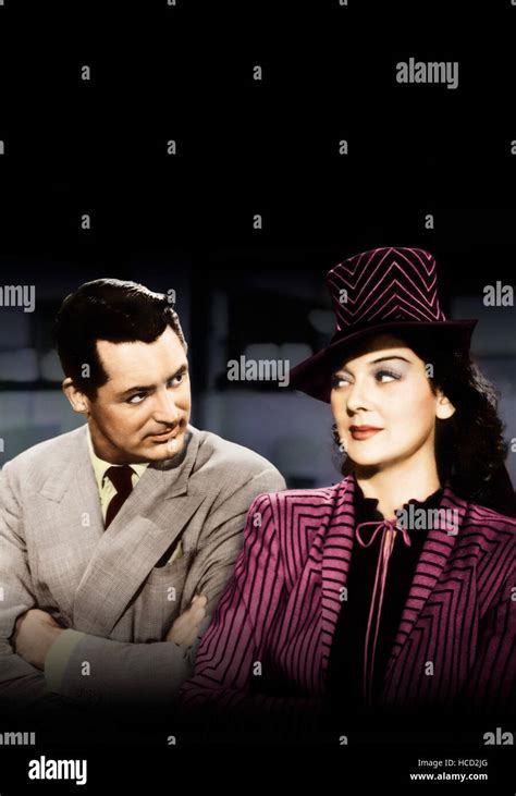 His Girl Friday Cary Grant Rosalind Russell 1940 Stock Photo Alamy