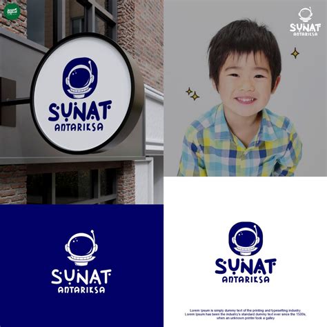 Logo Sunat Modern Untuk Sunat Antariksa