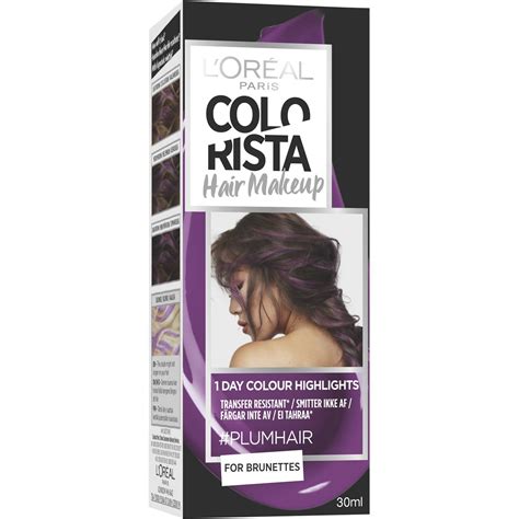 Loreal Colorista Hair Makeup Plum 30ml Woolworths