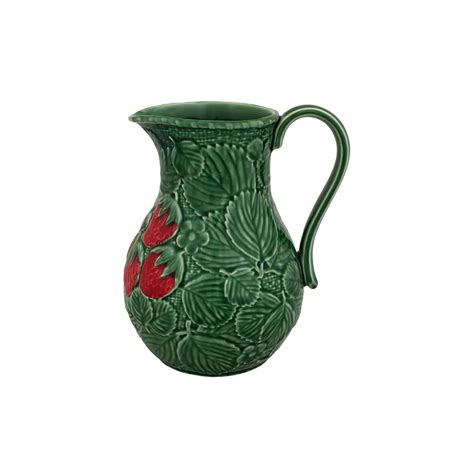 Bordallo Pinheiro 2 2L Strawberry Pitcher Lenleys