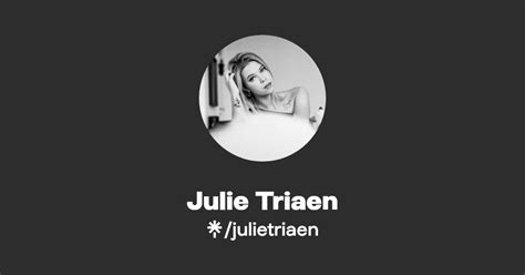 Julie Triaen | Instagram, Facebook | Linktree