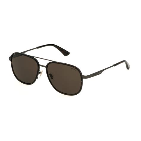 Police Spll78 0627 Matt Bakelite Sunglasses Man