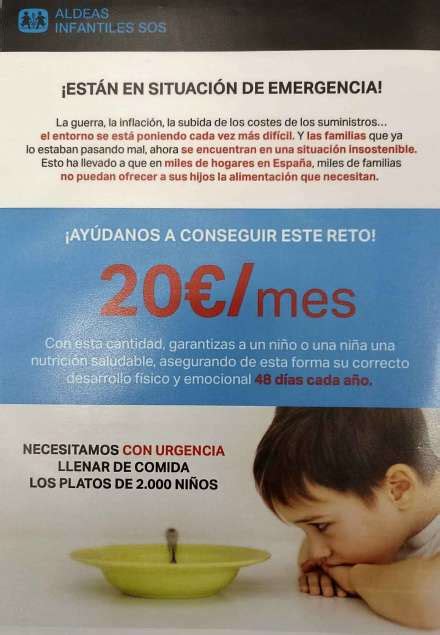 Colaboramos Con Aldeas Infantiles SOS Hospital Universitario Nuestra