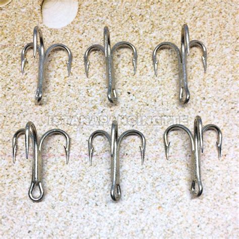 Jual Mata Kail Mustad Treble Hooks Cabang Ad Jual Per Pcs Mata