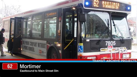 TTC 2005 Orion VII 7805 62 Mortimer YouTube