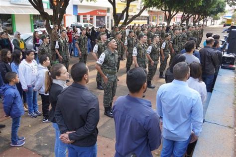 Ato Simb Lico Em Homenagem Ao Dia Da Independ Ncia Realizado No