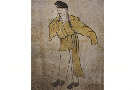 Stunning Tang dynasty mural in tomb unearthed in China may portray a ...