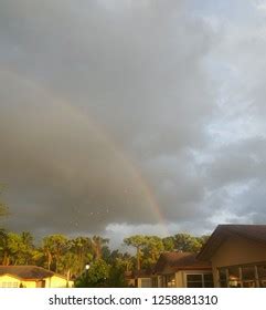 Rainbow Storm Clouds Stock Photo 1258881298 | Shutterstock