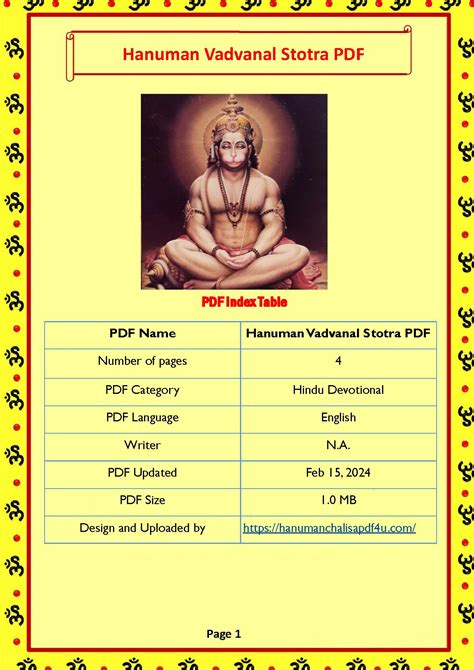 Hanuman Vadvanal Stotra PDF English.pdf | PDF Host