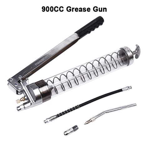 900CC Double Pump Pressure Hand Operated Grease Gun Shanghai Harden