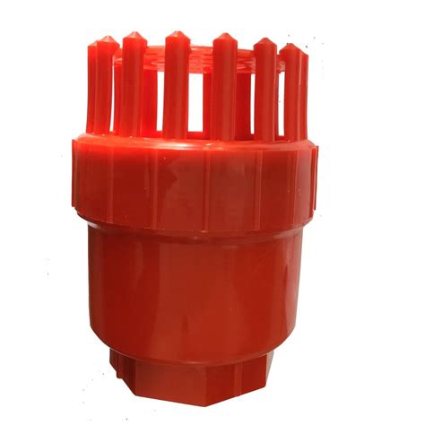 Red Plastic Pvc Foot Valves Size Inch At Rs Piece In Rajkot