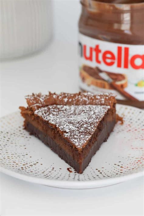 The FAMOUS 2 Ingredient Nutella Cake Recipe - Bake Play Smile