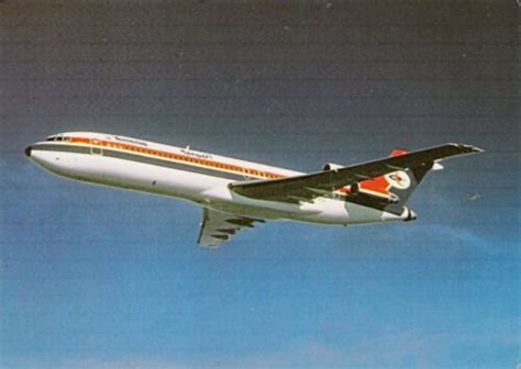 Yemenia Yemen Airways Postcard Unused Boeing 727 200 Ebay