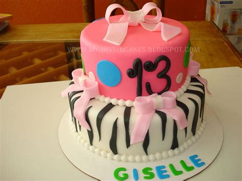 Just in Cakes: 13 Year Old Girl Birthday Cake