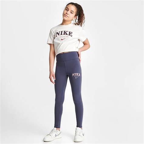 Girls' Nike Sportswear Favorites High-Waisted Leggings| Finish Line