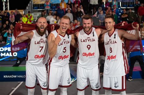 Lithuania And Latvia Claim 3x3 Basketball European Games Golds On Day Three