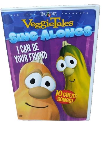 Veggietales Sing Alongs I Can Be Your Friend Dvd 2006