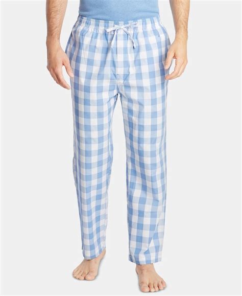 Nautica Mens Cotton Plaid Pajama Pants Shopstyle Bottoms