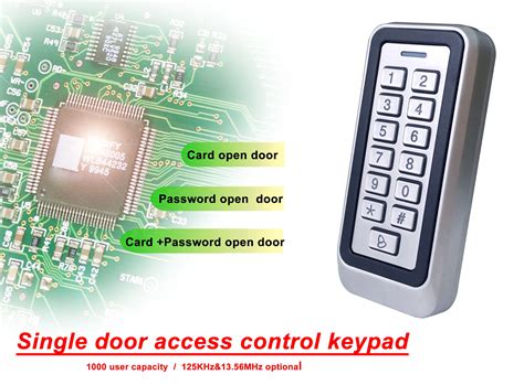 Auto Door Access Control Keypad Waterproof Metal Case Rfid 125khz 13