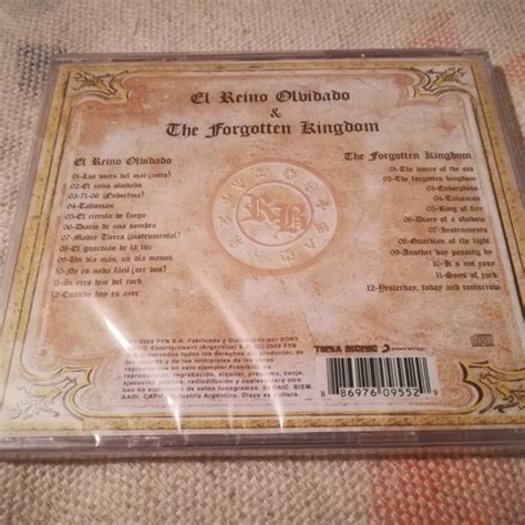 Rata Blanca El Reino Olvidado The Forgotten Kingdom Cd Mercadolibre